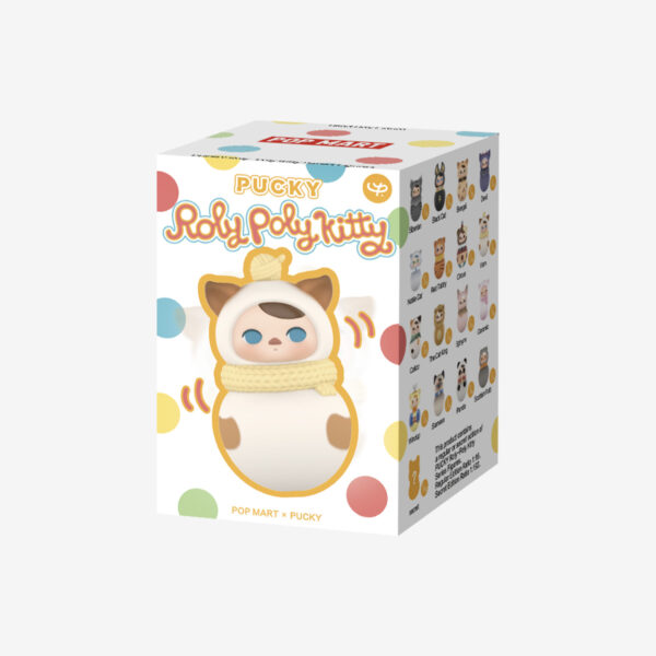 POP MART PUCKY Roly-Poly Kitty Series-Vinyl Plush Blind Box - Image 10